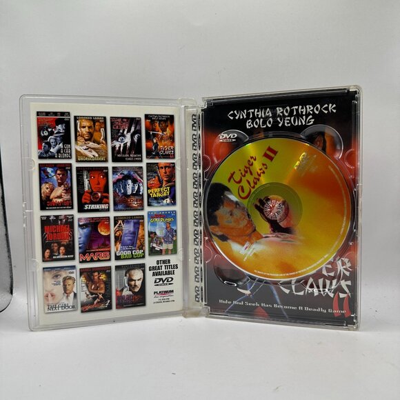 Jet Li & DMX Cradle 2 The Grave DVD Full-Screen Edition Rated R Warner Bros - Picture 4 of 4